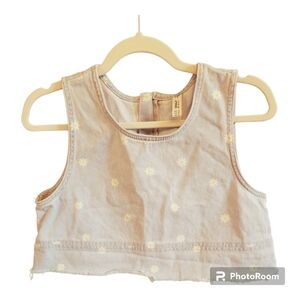 ONLY Jean  Daisy Crop Top